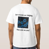 明るい卵母細胞 Tシャツ (裏面)