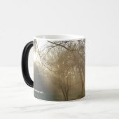 「明るい古代木」のマグ モーフィングマグカップ (正面左)