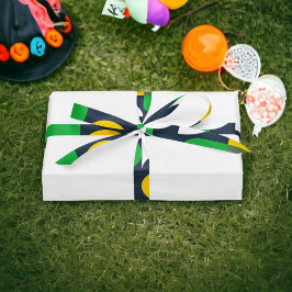 明るい図形 サテンリボン