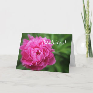 明るい場所を過ごしていただき、ありがとうございます – Peony カード