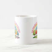 明るい場所 虹の森 先生への感謝 コーヒーマグカップ (中央)