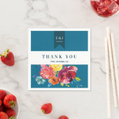 明るい夏のカラフル結婚の紙のナプキン スタンダードカクテルナプキン (インサイチュ)