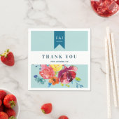 明るい夏のカラフル結婚の紙のナプキン スタンダードカクテルナプキン (インサイチュ)