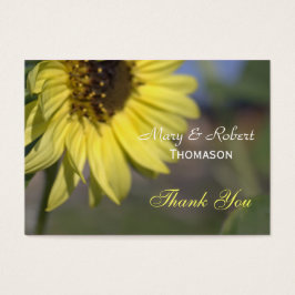 明るい夏のヒマワリ感謝していユー結婚式の引き出物