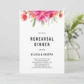 明るい夏のリハーサルディナー招待状 招待状 (スタンド正面)