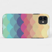 明るい夏の帆立貝パターンiphone 5 Case-Mate iPhoneケース (裏面(横))