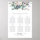 明るい夏の水のカラーデザイン ポスター (正面)