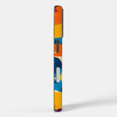 明るい夏の花モダン柄 Case-Mate iPhoneケース (裏面 / 右)