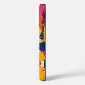 明るい夏の花モダン柄 Case-Mate iPhoneケース (裏面 / 左)