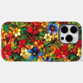 明るい夏の花柄 Case-Mate iPhoneケース (裏面 (横))