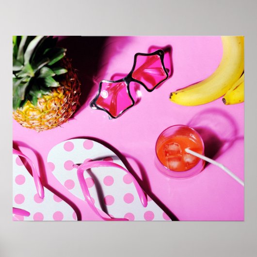 明るい夏の静物生活 ポスター (正面)