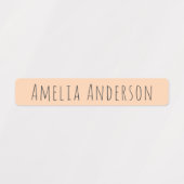 明るい夏ハッピーキッズ防水名ラベル ラベル (デザイン1)