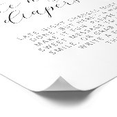 明るい夏レモンベビーシャワー深夜おむつ ポスター (角)