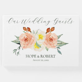 明るい夏結婚の花 ゲストブック