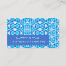 明るい夜空のダンスの下の水のハワイの星 名刺