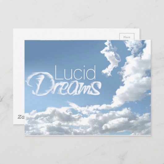 明るい夢 ポストカード (正面/裏面)