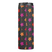 明るい大きなフローラポップの色 タンブラー (裏面)
