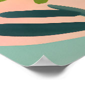 明るい太陽子供部屋ウォールアートポスター ポスター (角)