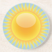 明るい太陽 コースター (正面)