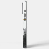 明るい威厳のある満月の下を見つめている狼 Case-Mate iPhoneケース (裏面 / 左)