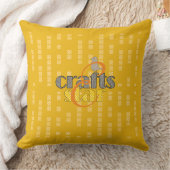 明るい工芸品のスターアドモノグラム クッション (ブランケット)