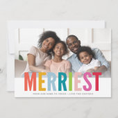 明るい幅の明メリーるいホリはっきりしたー家族 シーズンカード (正面)