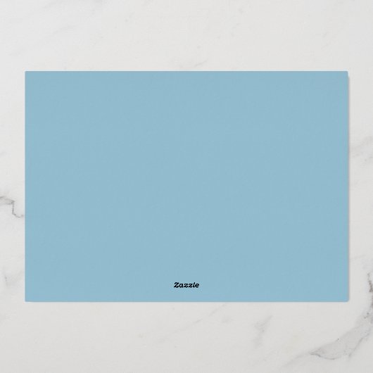 明るい幅の明メリーるいホリはっきりしたー家族 箔シーズンカード (裏面)