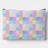 明るい幾何学的な形状 アクセサリーポーチ (正面)