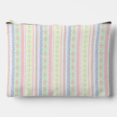 明るい幾何学的な形状 アクセサリーポーチ (正面)