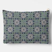 明るい幾何学的な形状 アクセサリーポーチ (裏面)