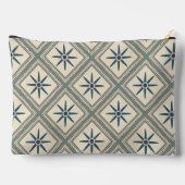 明るい幾何学的な形状 アクセサリーポーチ (裏面)