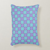 明るい幾何学的デザイン アクセントクッション (正面(垂直))