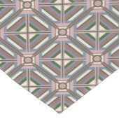 明るい幾何学的デザイン ショートテーブルランナー (コーナー)