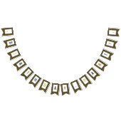 明るい幾何学的パターンモダン、誕生日パーティー バンティングフラッグ (全)