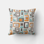 明るい幾何学的パターン。 クッション (裏面)