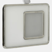 明るい形見でチャームを木に追加 シルバープレートフレームオーナメント (右)