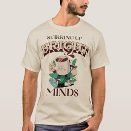 明るい心を育てる料理の先生 Tシャツ