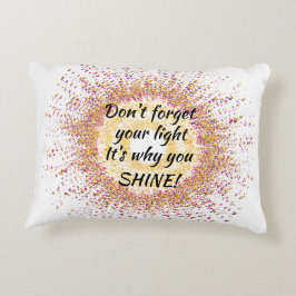 明るい忘れの紙吹雪をカラフル避ける アクセントクッション