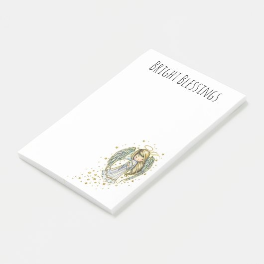 明るい恵みかわいいエンジェルスティッキーポストイット ポストイット (アングル)