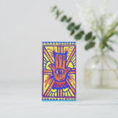 明るい恵み 名刺 (スタンド正面)