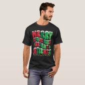 明るい患者のCVICU看護 メリー循環器ナース Tシャツ (正面フル)