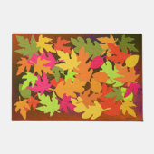 明るい感じ見た離れ目の美しい ドアマット (正面)