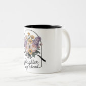 明るい感動的日ヘッド引用文/昇華 ツートーンマグカップ (正面右)