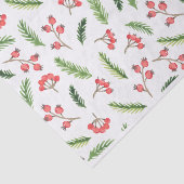 明るい手で描かれたクリスマスのミスタントーパターン 薄葉紙 (詳細)