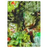 明るい抽象クリップボード,黄色の抽象的な色 クリップボード (裏面)