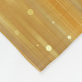 明るい抽象芸術とグリッター フリースブランケット (角)