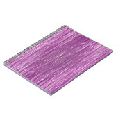 明るい抽象芸術ピンクの背景(グリッター) ノートブック (左側)