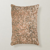 明るい抽象芸術モザイクヴィンテージの背景(glo) アクセントクッション (正面(垂直))