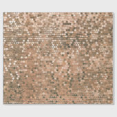 明るい抽象芸術モザイクヴィンテージ背景とグロー ラッピングペーパー (フラット)