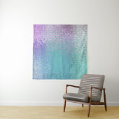 明るい抽象芸術モザイク数々のカラーの光沢 タペストリー (インサイチュ)